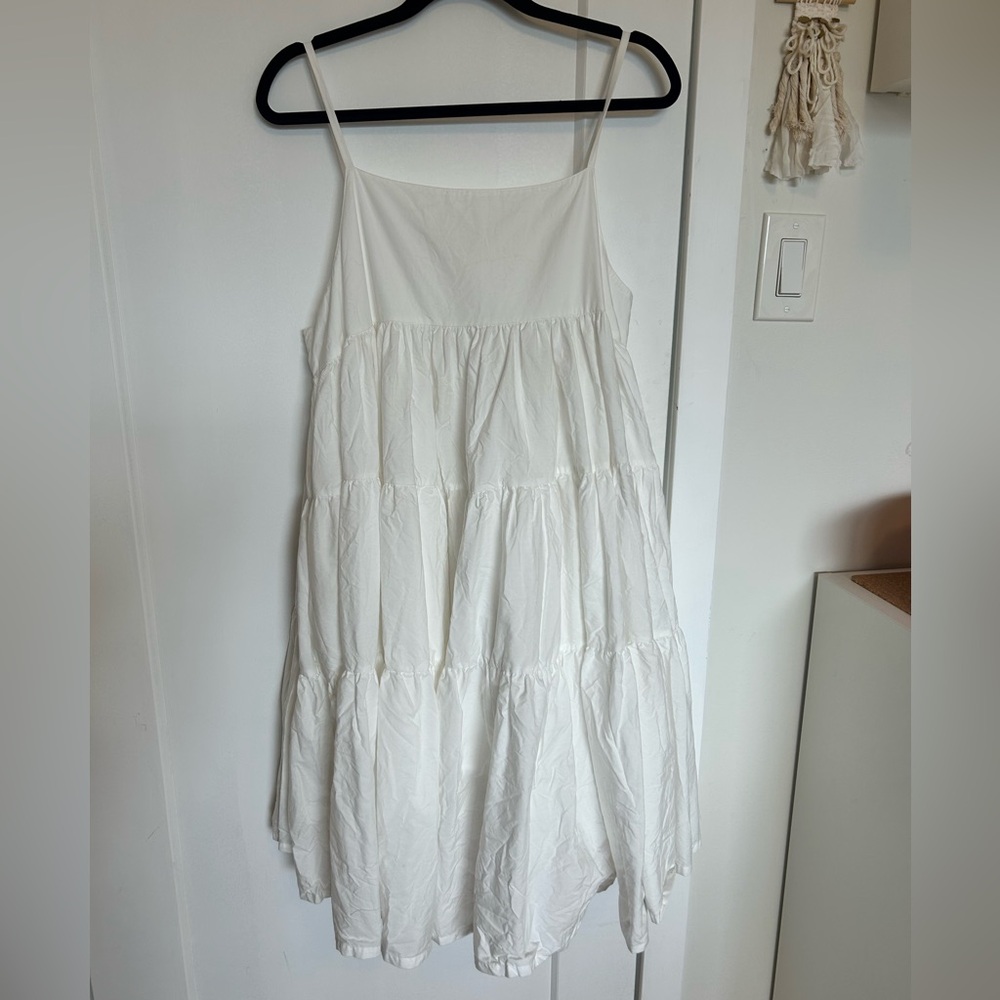 Seek Shelter Cotton White Celia Dress NWOT